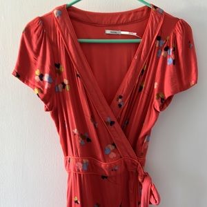 Urban Outfitters Kimchi Blue Mini Wrap Dress